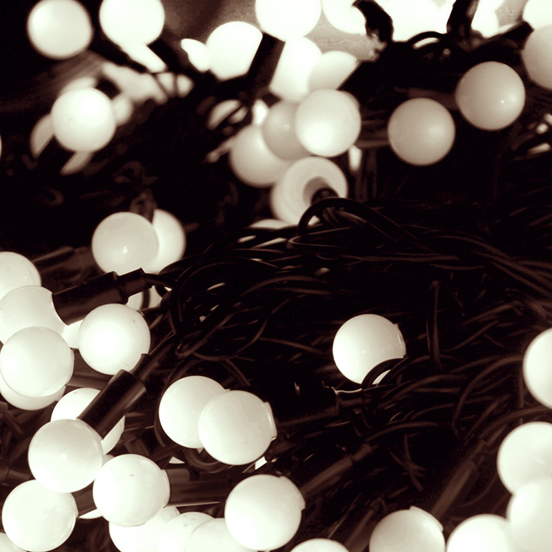 Гирлянда LED ClipLight - ШАРИКИ Neon-Night 24V, 3 нити по 20 м постоянное