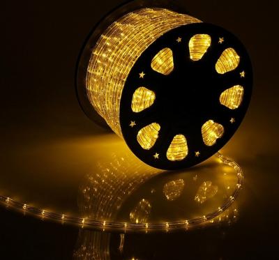 Световой шнур Luazon Lighting 11 мм, IP65, 100 м, 24 LED/м, 220 В, 2W, постоянное свечение, свечение
