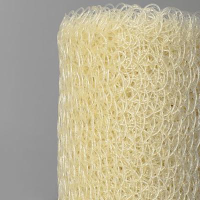 Декоративная сетка Stylnet Laitcom прозрач. с глиттером, золото в рулоне, гибкий ПВХ, 10х1м