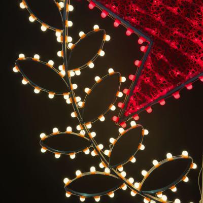 Светодиодная Консоль Laitcom “Звезда Победы” 90 x 170 см, Красная, 220В