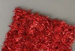 Сетчатый ковер из мишуры на проволочном каркасе Gloss Net Teamprof, красный