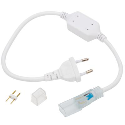 Установочный набор для одностороннего гибкого неона Neon-Night, 8х16 мм, провод ПВХ, 230 В