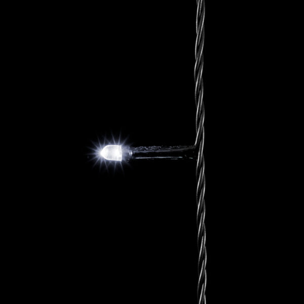 Качественная картинка Светодиодная нить Laitcom, с возможностью динамики, 20м, 24V, черн. пр., белый