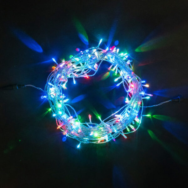 Светодиодная нить Laitcom, 20м, 24V, 200 LED, IP65, прозр. пр., RGB Качественная картинка Светодиодная нить Laitcom, 20м, 24V, 200 LED, IP65, прозр. пр., RGB