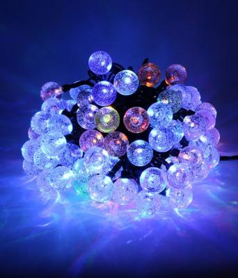 Гирлянда светодиодная Laitcom Пузырьки 10м, 100 led, IP54, 220-230V., D23мм RGB