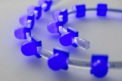 Цветной съемный колпачек для клипсолайта RichLed.Размер 3х2х3, Цвет синий Цветной съемный колпачек для клипсолайта RichLed.Размер 3х2х3, Цвет синий