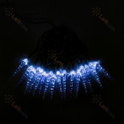 Светодиодная гирлянда "Сосульки 12" Laitcom, 24V, 4м, 16 Led, IP54, белый