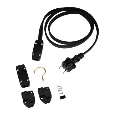 Блок питания для подключения двухжильной гирлянды Belt-light (шнур питания 1,5м с вилкой, 2 коннекто