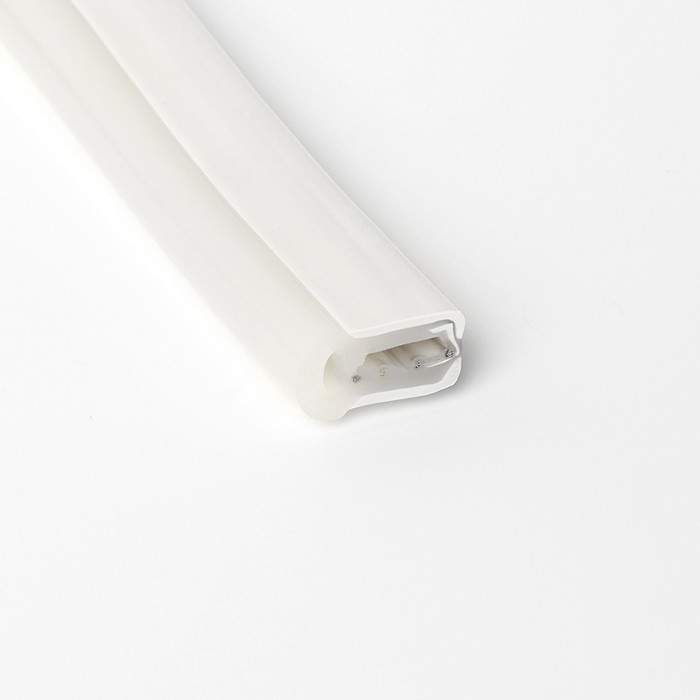 Качественная картинка Гибкий неон Luazon Lighting 8 × 16 мм, IP67, 25 м, SMD5050, 80 LED/м, 220 В, свечение RGB