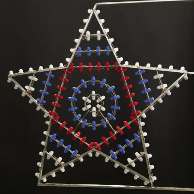 Светодиодная Консоль Laitcom “Ретро Звезда” 120 x 130 см, Триколор, 220В