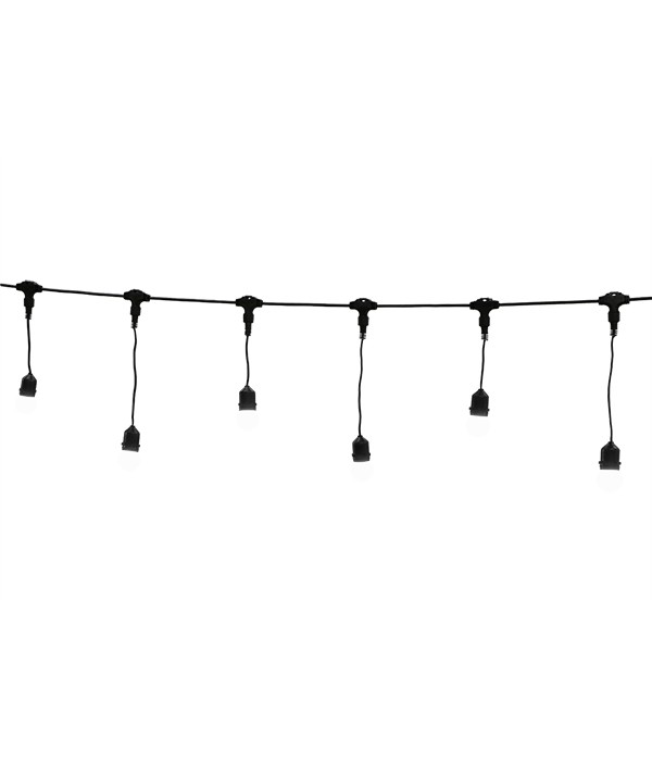 Качественная картинка 22-101 Кабель иллюминационный Laitcom Unibelt черный, двухжильный, с шагом 10см