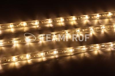 Светодиодный дюралайт Teamprof, 2-х проводной, круглый, 13 мм, 2 Вт, 220В, статика, теплый белый Светодиодный дюралайт Teamprof, 2-х проводной, круглый, 13 мм, 2 Вт, 220В, статика, теплый белый