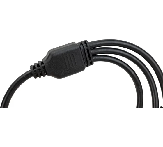 Качественная картинка Разветвитель 1-3, Teamprof, 2Pin, черный