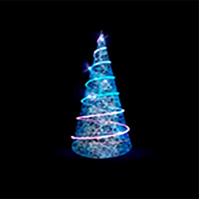 Декоративная 3D фигура Ель Сияние Neon-Night