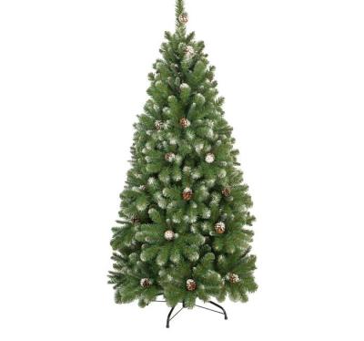 Ёлка искусственная "Снежная королева" заснеженная 180 см, d ниж. яруса 118 см, 1015 веток