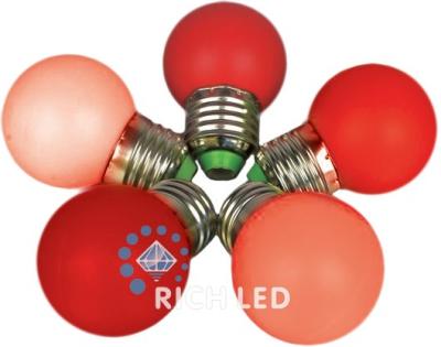 Лампа для Белт-лайт RichLed 45 мм, цвет красный, E27, 2 Вт