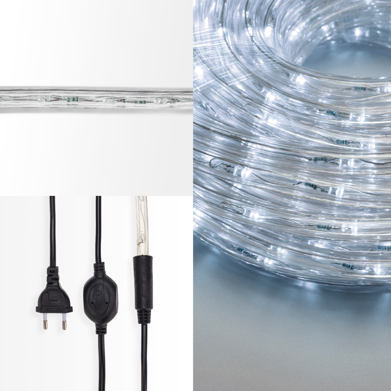 Качественная картинка Дюралайт NEON-NIGHT фиксинг (2W), 24 LED/м, белый, 25 м