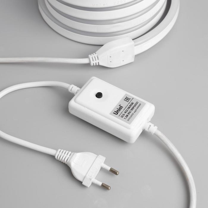 Качественная картинка Гибкий неон Uniel 8 × 16 мм, IP67, 5 м, SMD2835, 80 LED/м, 220 В, свечение RGB