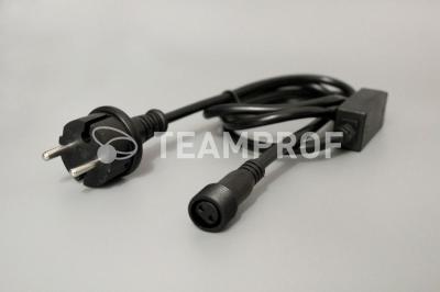 Блок питания Teamprof 2А, универсальный, черный