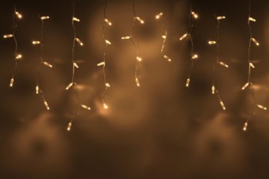 Светодиодная бахрома Teamprof 3х0.6м, IP65, герм.колп., статика, прозрачный провод, т. белая