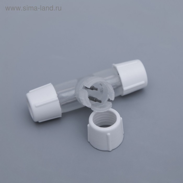 Качественная картинка Коннектор Luazon Lighting для дюралайта 11 мм, 2W, Т - образный 767726