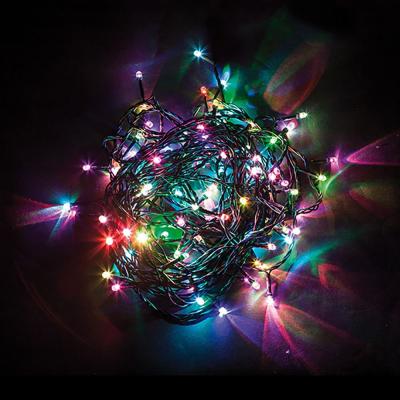 Светодиодная гирлянда Feron  CL07, 230V  400 LED 40м, мульти, IP44, шнур 3м.