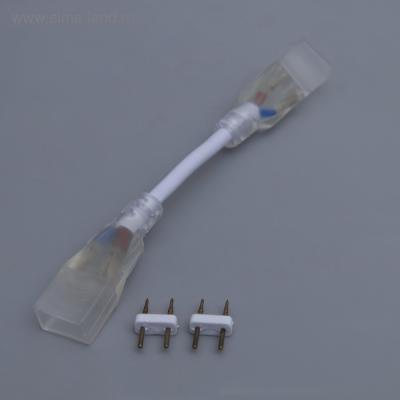 Коннектор Luazon Lighting для неона 8x16/18 мм, 5 см 1431339