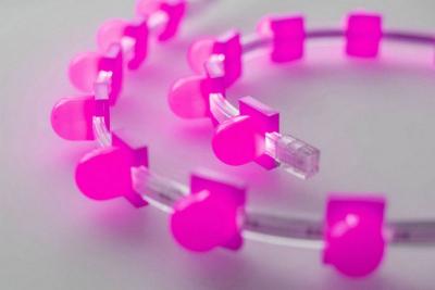 Цветной съемный колпачек для клипсолайта RichLed.Размер 3х2х3, Цвет розовый Цветной съемный колпачек для клипсолайта RichLed.Размер 3х2х3, Цвет розовый