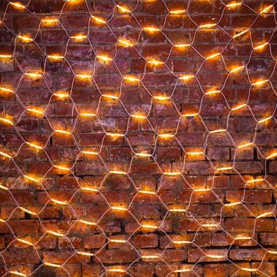 Cветодиодная cеть NEON-NIGHT 2x3м ТЕПЛЫЙ БЕЛЫЙ белый каучук IP67 постоянное свечение 230В
