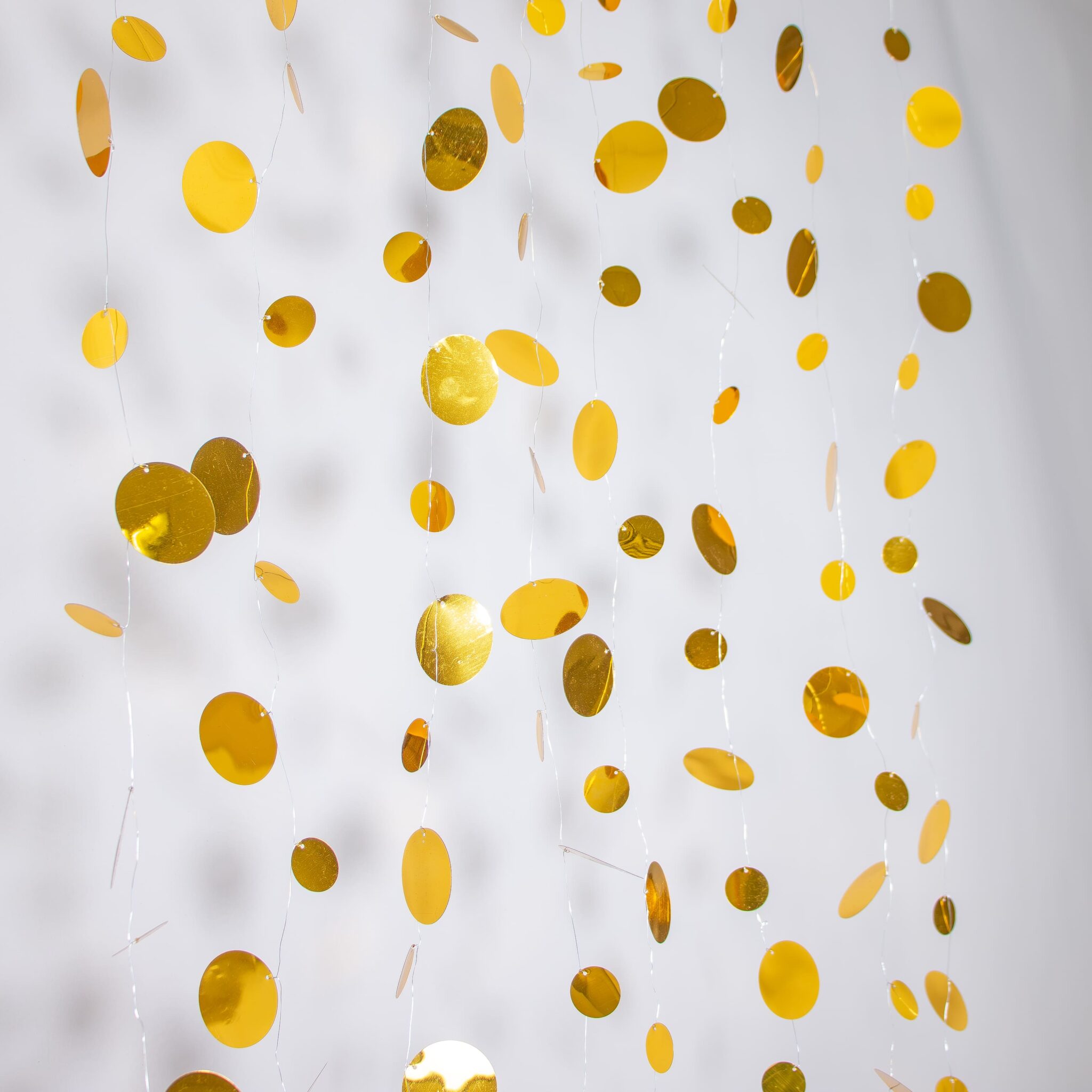 Светодиодная Гирлянда Нить с Пайетками 3м