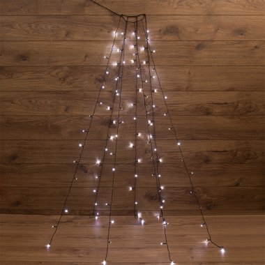 Гирлянда ёлочная с кольцом Neon-Night 230В 7 нитей по 1,5 м, не соединяется