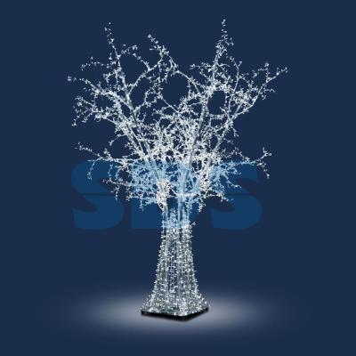 Декоративная 3D фигура Дерево 540х530 см белое Neon-Night