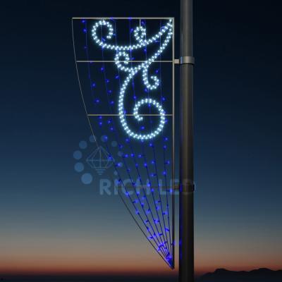 Светодиодная уличная консоль Вьюга Rich LED синий RL-KN-111B Светодиодная уличная консоль Вьюга Rich LED синий RL-KN-111B