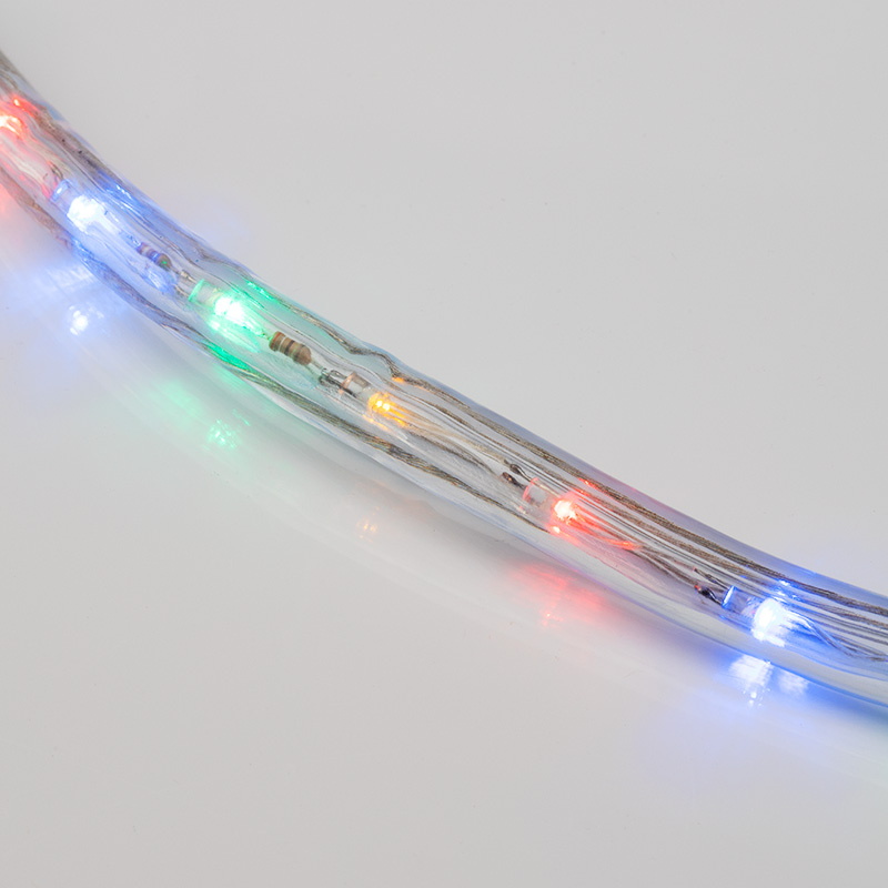 Качественная картинка Дюралайт NEON-NIGHT трехжильный 230В 13мм 36 LED/м МУЛЬТИ (RYGB) динамика