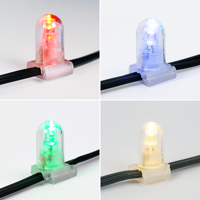 Качественная картинка Гирлянда NEON-NIGHT ClipLight 12V 150 мм, Мульти