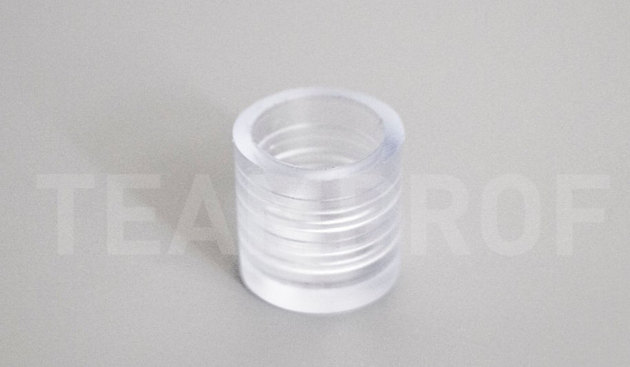 Качественная картинка Заглушка для 2-х проводного дюралайта, Teamprof, 13 мм