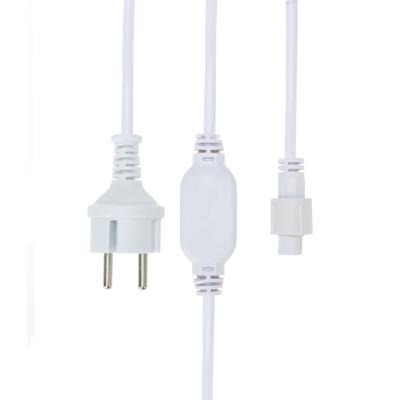 Блок питания для уличных гирлянд Neon-Night 230В, 4А, белый каучук, IP67