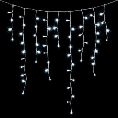 Светодиодная бахрома Laitcom 4,8x0,9м, 348 LED,IP65, прозр. пр., белый Светодиодная бахрома Laitcom 4,8x0,9м, 348 LED,IP65, прозр. пр., белый
