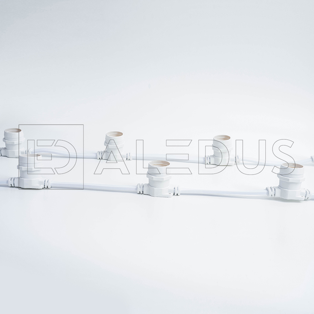 Белт лайт ALEDUS бухта 10 м, ПВХ, шаг 20 см, Е27