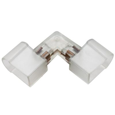 Коннектор Neon-Night для гибкого неона 12х22мм, внешний угол (без игл)