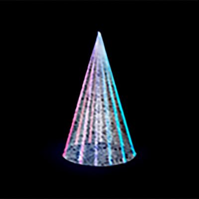 Декоративная 3D фигура Ель цветная Neon-Night