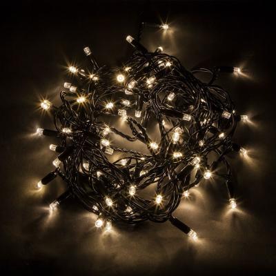 Светодиодная гирлянда линейная Feron CL43, 200 LED, пост. свечение, 2700K 20м+1.5м черный шнур, IP65