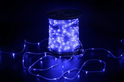 Светодиодная гирлянда "Краса" Teamprof, 200м, 2000 LED, прозрачный провод, синяя