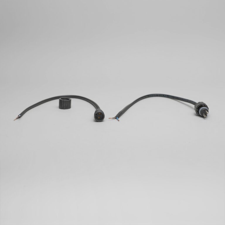 Качественная картинка Коннектор Laitcom 24В Папа-Мама 2 pin, 30см, каучук 2х0,5, IP65