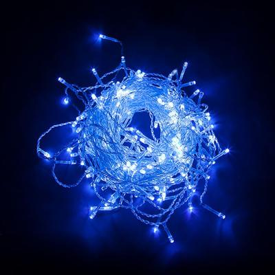 Светодиодная гирлянда Feron CL20, 230V 240 LED 2*2м, синий, IP44, сетевой шнур 3м.