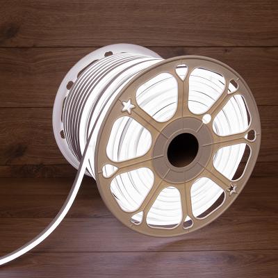 Гибкий неон NEON-NIGHT 8х16мм двухсторонний 120 LED/м БЕЛЫЙ 24В бухта 50м