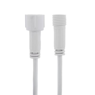 Удлинитель (шнур) для подключения уличных гирлянд 3м белый ПВХ NEON-NIGHT