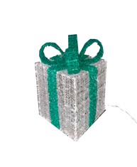 Светодиодная фигура Подарок 70*70, RichLed, мерцание, белый