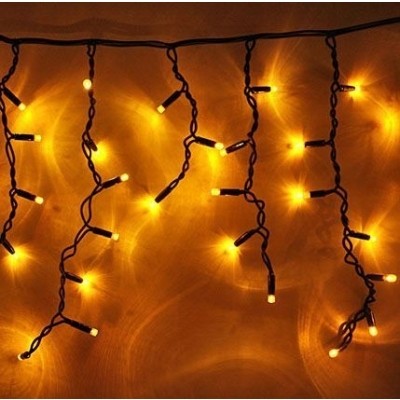 Светодиодная бахрома Rich LED 3*0.5 м, пост. свечение, черн. провод, IP65, желтый RL-i3*0.5-CB/Y Светодиодная бахрома Rich LED 3*0.5 м, пост. свечение, черн. провод, IP65, желтый RL-i3*0.5-CB/Y