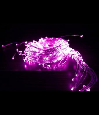 Светодиодная гирлянда Laitcom "Конский хвост", 2,5м., 24V, 700 LED, IP67, проволока, розовый Светодиодная гирлянда Laitcom "Конский хвост", 2,5м., 24V, 700 LED, IP67, проволока, розовый